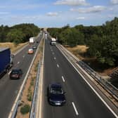 The A1 between Redhouse and Darrington near Doncaster. Picture by Lindsey Parnaby/@stellapicsltd.