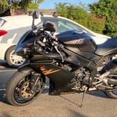 Thieves stole the motorbike from a car park at Doncaster Royal Infirmary.