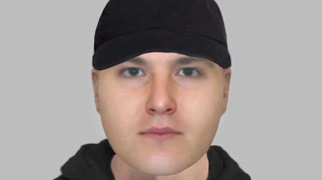 Police want to speak to the man in this efit over an attempted robbery