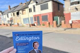 Nick Fletcher MP with his Edlington plan.