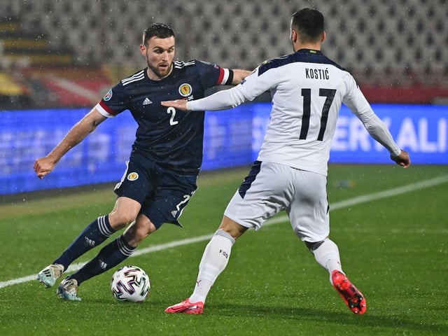 Defender was brave beyond the halfway line and could have scored but defending was sensational improvement on early caps and though a surprise inclusion, more than justified his manager's faith.