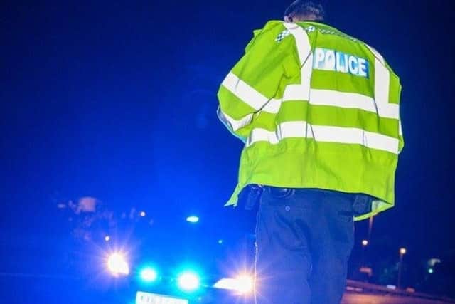 Police are hunting thieves who injured a road worker when they attempted to steal his van.