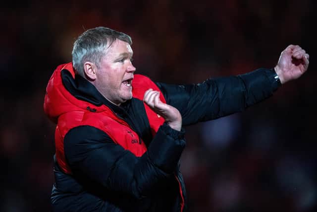 UNFAZED: Doncaster Rovers manager Grant McCann