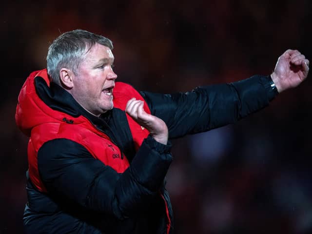 UNFAZED: Doncaster Rovers manager Grant McCann