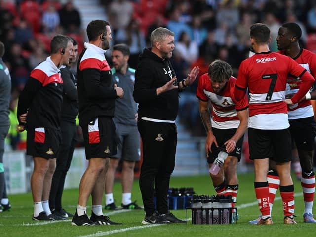 Doncaster Rovers boss Grant McCann.