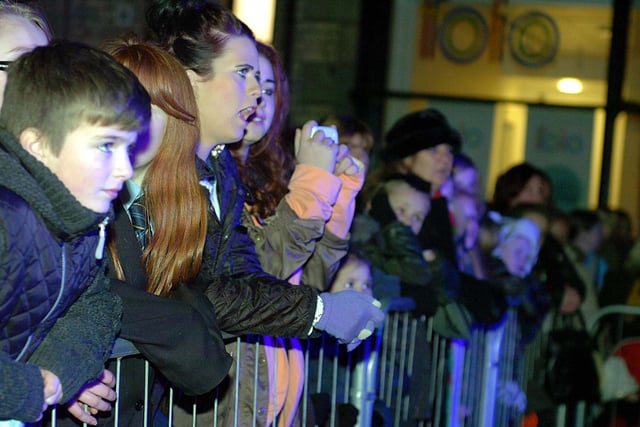 The Christmas tree lights were switched on in Hartlepool in 2013 by X Factor star Abi Alton. Were you in the crowds?