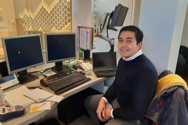 Doncaster Lung Health Check programme. Radiographer Deo Malanog
