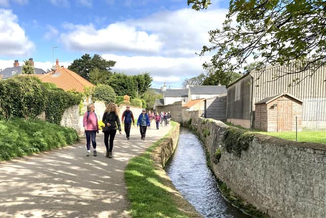 Keeping fit the friendly way join a walking group