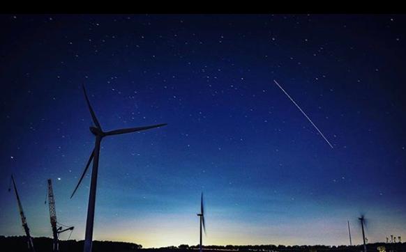 This week @beerie383 shared this photo of the windmills in Marr.