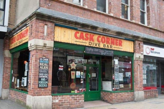 Cask Corner in Cleveland Street.