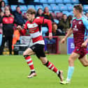 Kyle Hurst in action for Doncaster Rovers.