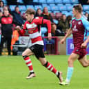 Kyle Hurst in action for Doncaster Rovers.