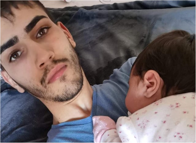 Bogdan Chirita, 21, had a three month old baby daughter.