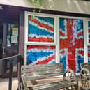 The view of the Union Jack from outside