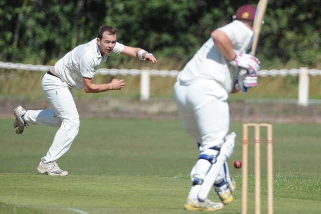 Askern’s Josh Gillies claimed 3-49 with the ball.