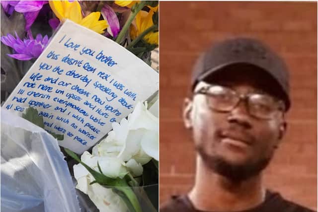 Tributes have been paid to Joe Sarpong after he was stabbed to death in Doncaster town centre.