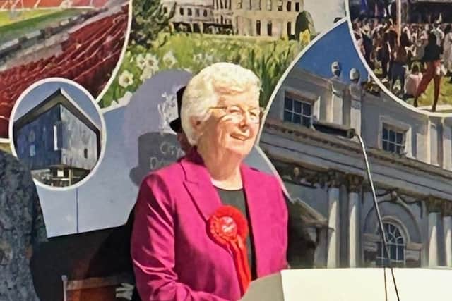 A jubilant Ros Jones was elected for a fourth term as mayor of Doncaster.