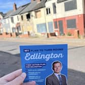 Nick Fletcher MP with his Edlington plan.