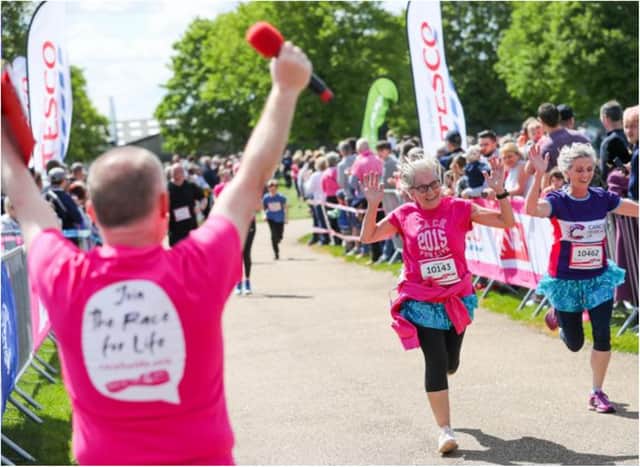 The Race for Life is returning to Doncaster this weekend.