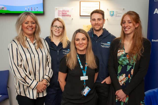 Members of staff across both institutions were present at the launch event