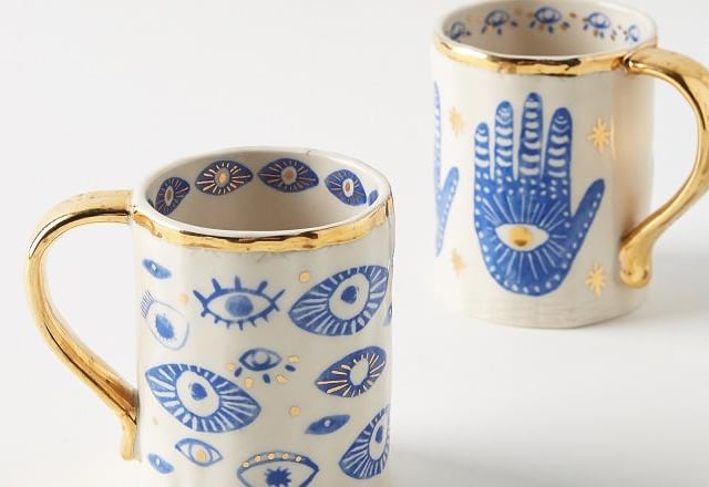 If in doubt, get them a mug. You can never have too many (we had 56 at the last count).
Insight mugs £14 each Anthropologie (www.anthropologie.com)