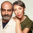 George Alagiah and Mary Huckle  (photo:  Rankin/Macmillan Cancer Support)