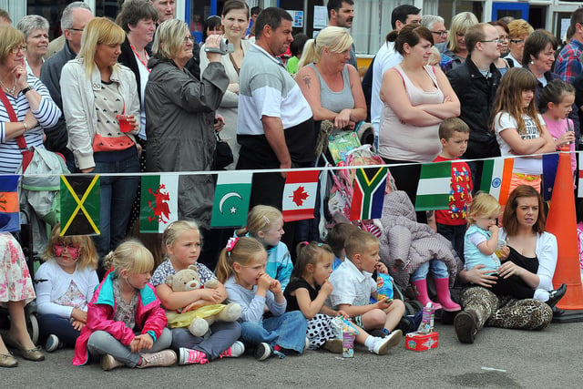 Crowds enjoyed the entertainment at the Throston Primary School fun day in 2012.