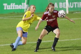 Doncaster Belles in pre-season action at Sheffield. Photo: Julian Barker