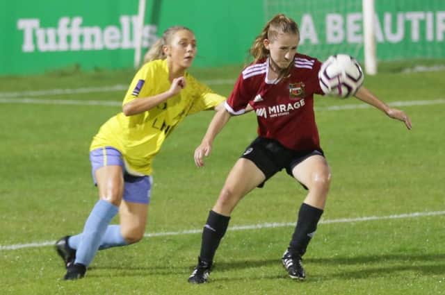 Doncaster Belles in pre-season action at Sheffield. Photo: Julian Barker