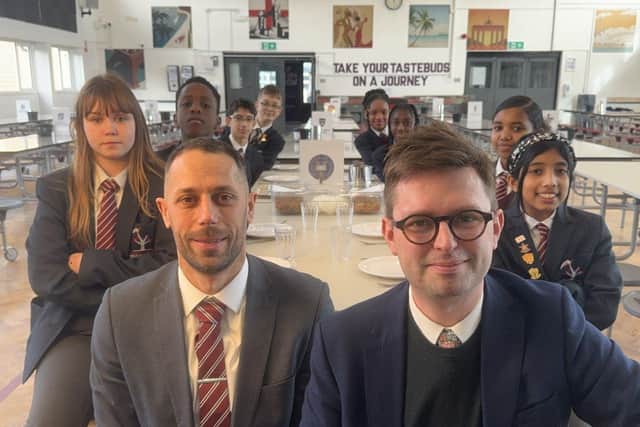 David Scales (R) has been Principal at Woodfields since 2023