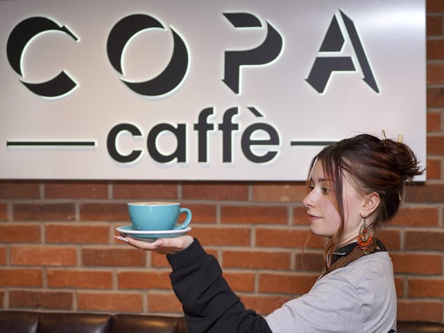 Copa Caffe on 277-279 Ecclesall Road opened in April, and its owners say they are passionate about stocking from local producers including Cuppa’s Choice coffee, doughnuts from Suited Baker and Our Cow Molly milk. The team behind the café are also set to open a Las Vegas style lounge bar on Ecclesall Road and have taken over the former Spearmint Rhino site in the city centre which will be comprised of speakeasy style venue called Copa Club on the ground floor and a sports bar called Extra Time on the first floor
Pictured is Liv Hunt