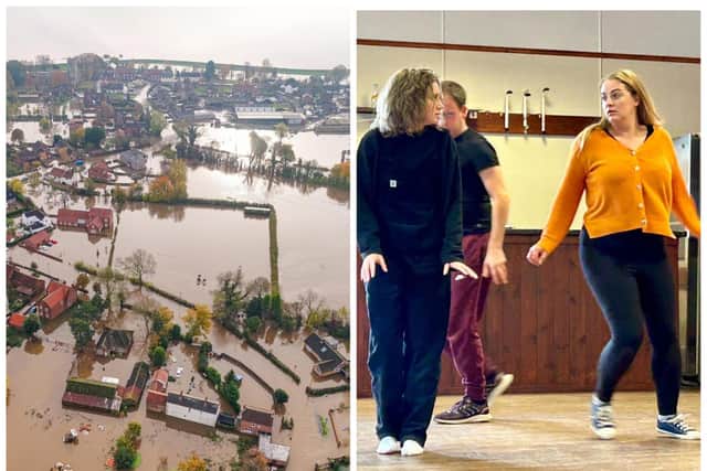 The devastating Fishlake floods will be revisited in a new stage play being held in the village.