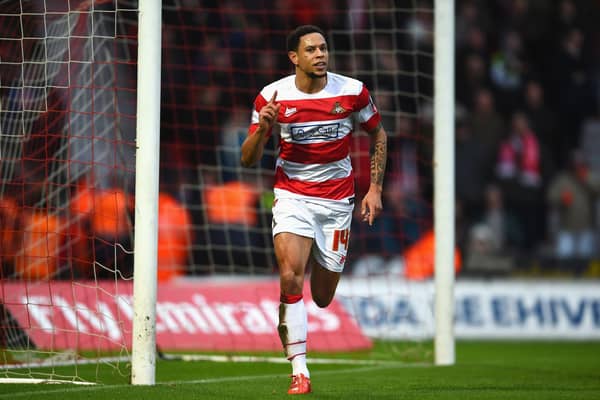 Former Doncaster Rovers forward Nathan Tyson is still playing at the age of 41. Image: Laurence Griffiths/Getty Images