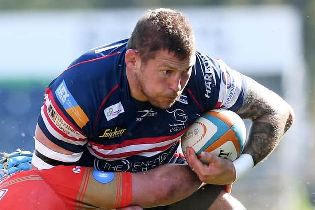 Matt Challinor, who joined Knights in 2010 from Rotherham, made his final appearance for the club against Nottingham.