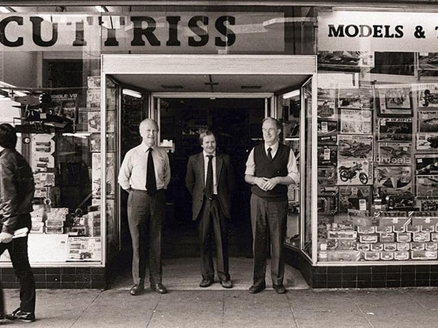 Cuttriss old Doncaster Model & Toy Shop