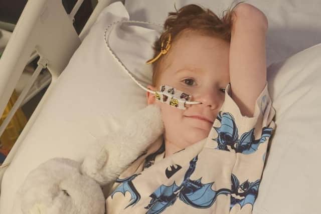 The local community has rallied around Tyler following his shock brain tumour diagnosis.