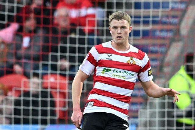 Some headers went astray and he should have put more contact on a poor attempted clearance in the build-up to Chesterfield's second. One of many to wilt as the hosts turned on the style. Booked.