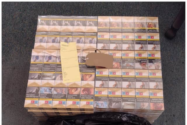 Police stopped Rizgar Aziz with £15,000 worth of illegal tobacco.