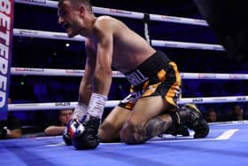 Doncaster-trained boxer Connor Coghill. Photo: Mark Robinson Matchroom Boxing