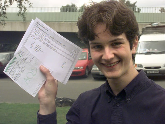 Richard Hallam acheived five a grades back in 1999