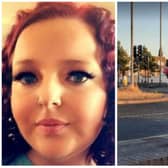 Police were carrying out a reconstruction into a fatal accident which claimed the life of Sarah Oliver, 20, in August last year.