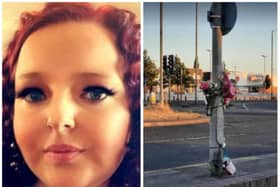 Police were carrying out a reconstruction into a fatal accident which claimed the life of Sarah Oliver, 20, in August last year.