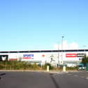 The Sports Direct warehouse in Shirebrook