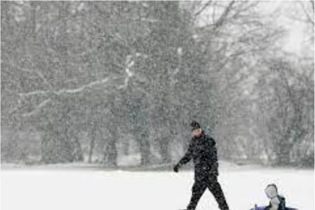 Snow is forecast for Doncaster later this week.