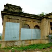 The abandoned sewage pumping station