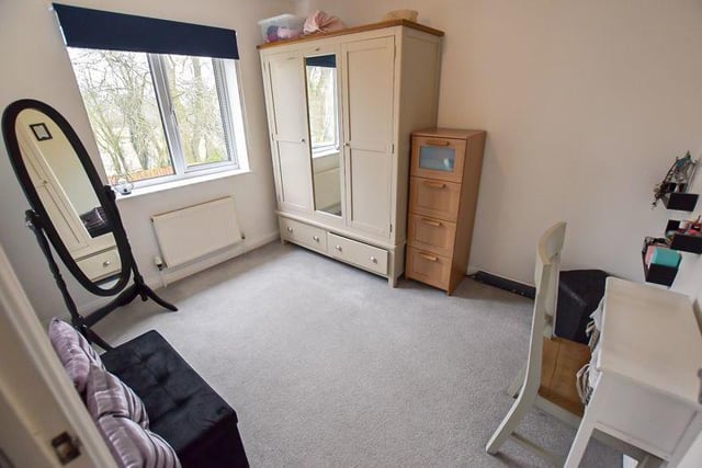 The third bedroom at the South Normanton house could be used for storage or even as an office if you find yourself having to work from home.