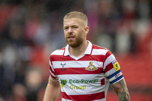 Doncaster Rovers captain Adam Clayton. Picture: Tony Johnson.