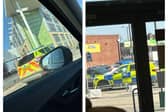 Police swooped on Doncaster College following the brawl, with six arrests made,