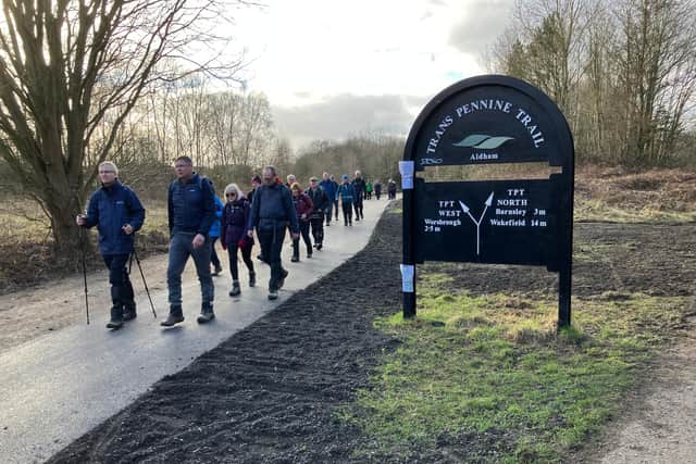 On the Trans Pennine Trail
