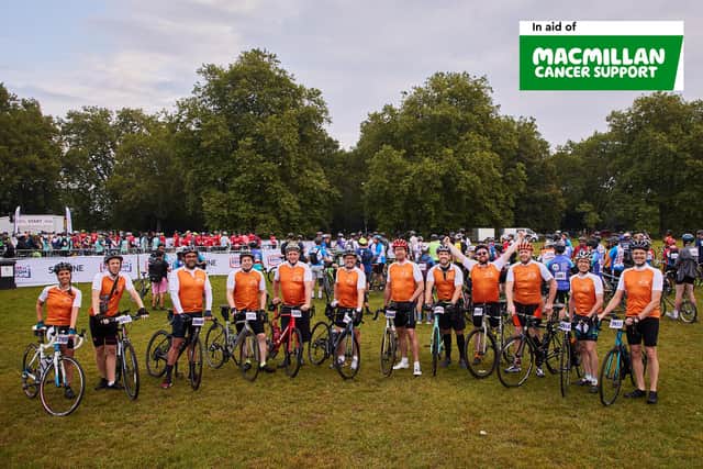 A team of cyclists from Denaby-based Eland Cables raised more than £25,000 for Macmillan Cancer in the London to Brighton bike ride.